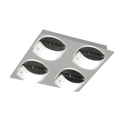 Gabriela Glass LED Flush Mount