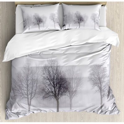 Winter Modern & Contemporary Duvet Cover