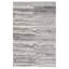Tapis abstrait en laine / coton tissé à la main Laniyia en gris / ivoire-818499519