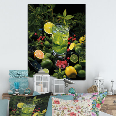 Canapé Cocktail Fauvist