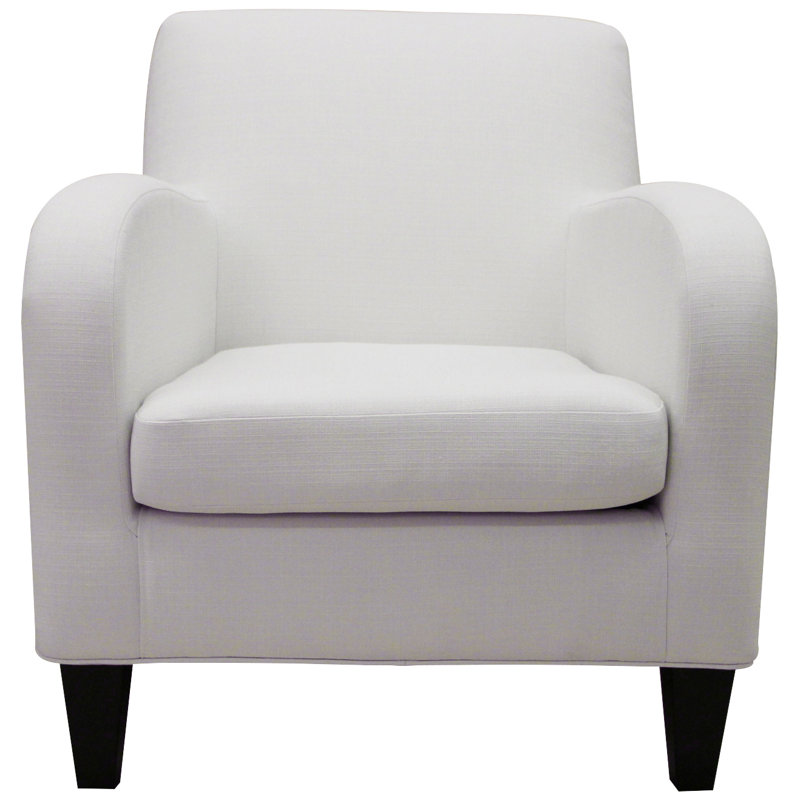 Fauteuil en polyester 30,5 po Paddington, Neige
