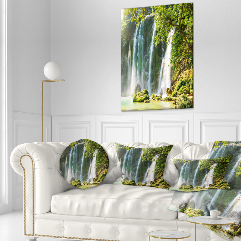 Coussin Detian, 16 po x 16 po, Carré