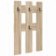 Wall-Mounted Coat Rack 65 X 3 X 100 Cm Engineered Wood-1556792544