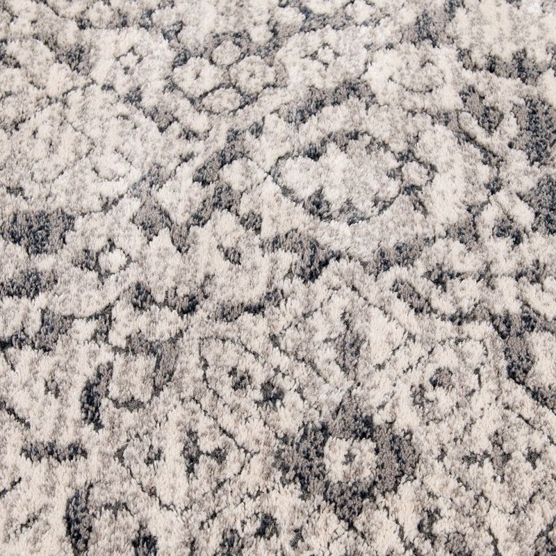 Tapis d'intérieur / intérieur en polyester Bungalow Rose Purdue Tevin, Rectangle 7 pi 10,5 po x 9 pi 10,1 po