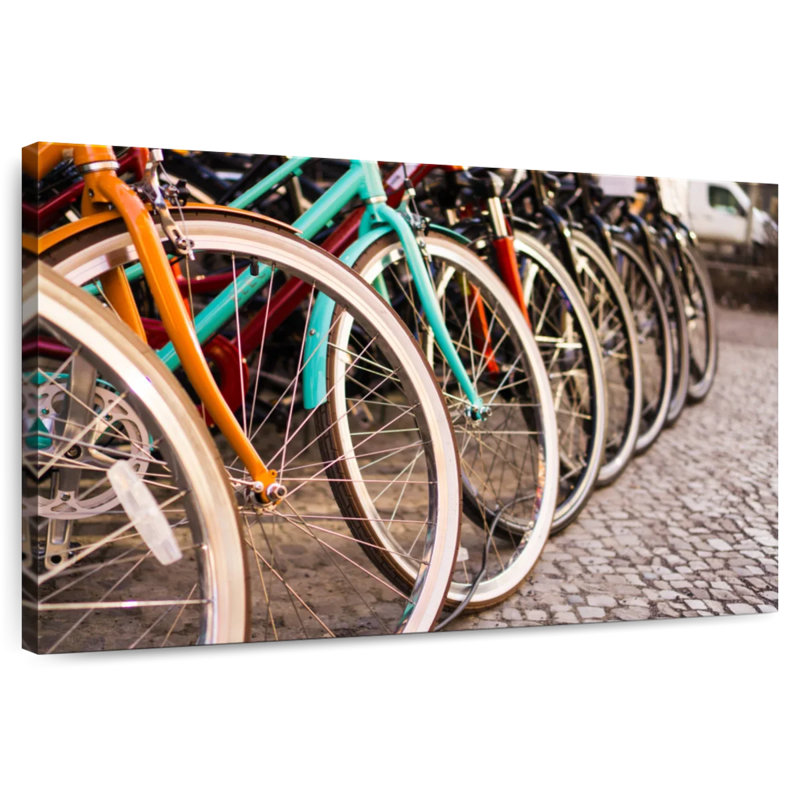 Mehar Bicycle Wheels, 32" H x 48" W
