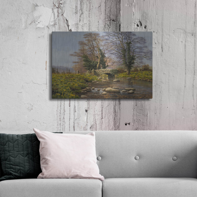 «Daffodil Bridge» par Bill Makinson, H 24 po x l 36 po