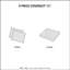 Courtepointe blanche 3 pièces pour lit double / grand lit - réversible avec rembourrage en coton, tissu en microfibre, pour un lit de chambre relaxant réversible, prolonge la durée de vie de la literie-120276127-120276134