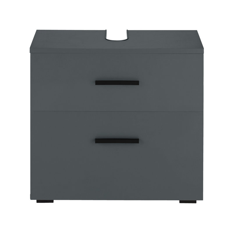Brygida Back To Wall Toilet Unit, Anthracite