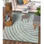 Tapis à poil long bleu Cobina-41645353
