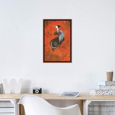 «Girl and Horse» par Martin Hsu - impression d'art graphique