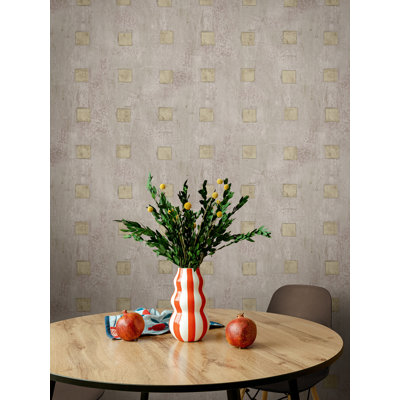  Papier peint imitation carrés Dixon Designs
