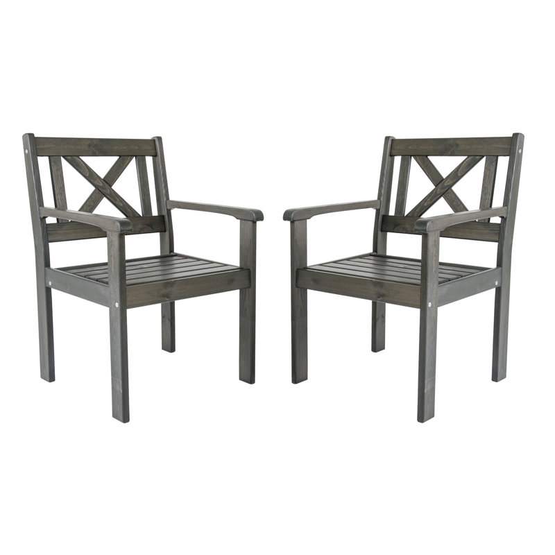 Nystead Patio Dining Armchair, Taupe Grey