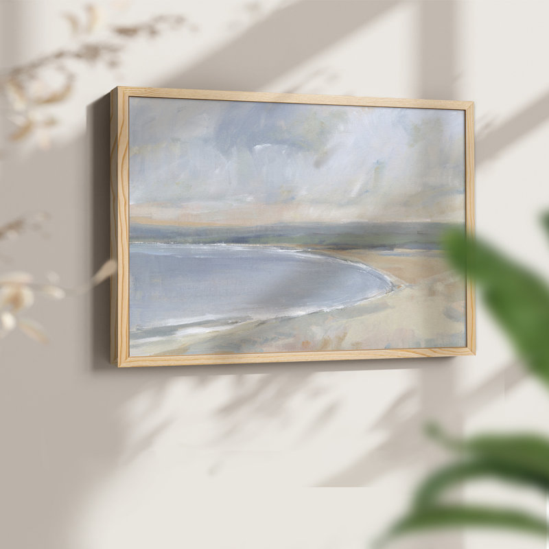 Coastal Study II -Framed Print - Restickable, H 8 po x l 10 po, Naturel