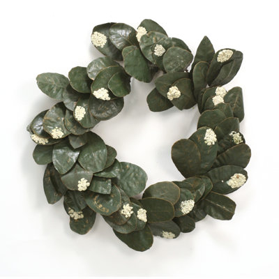 Feuille de laurier artificielle 24" couronne