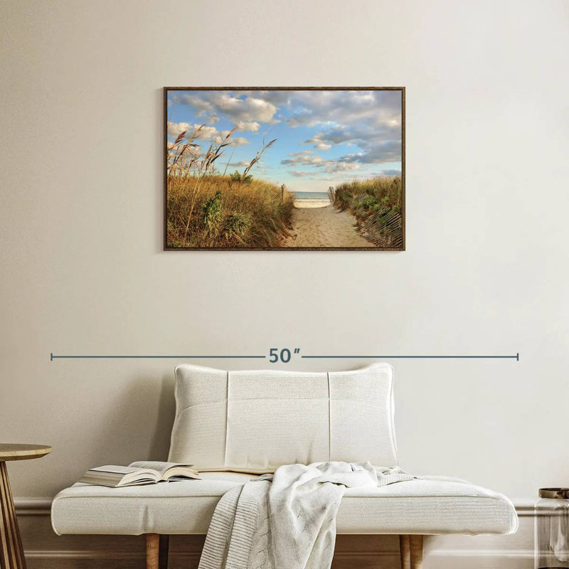 Long Island Aulelei, Cadre flottant noyer, 31 po x 21 po