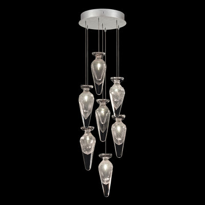 Luminaire suspendu carré l 13,5 po Essence