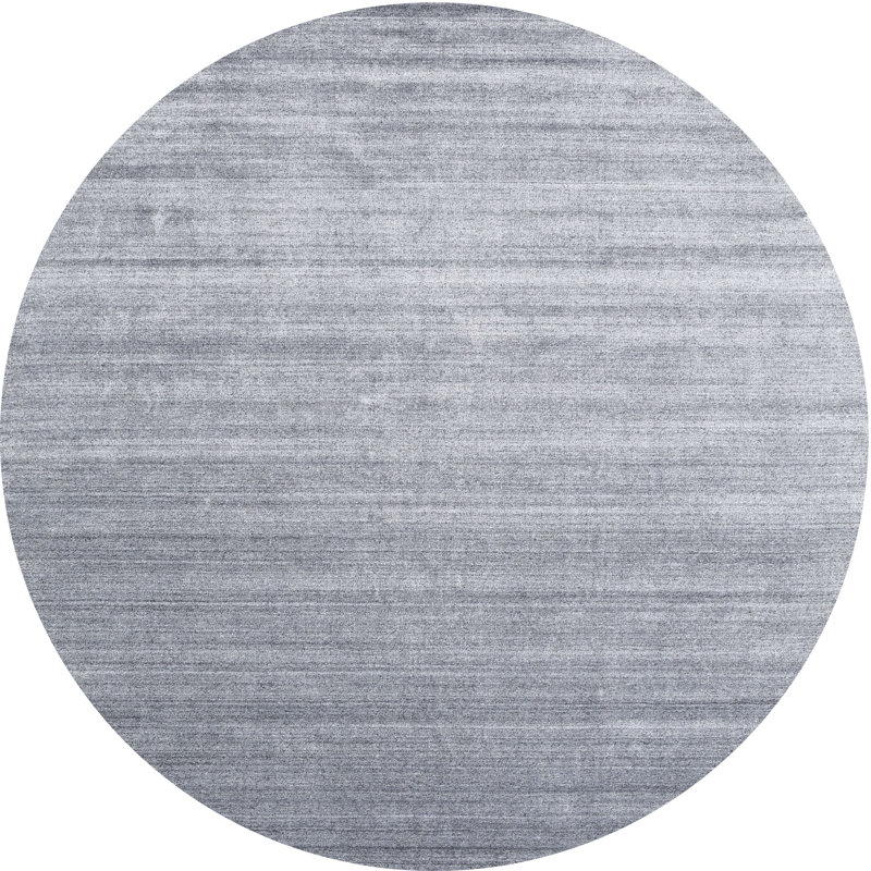 Tapis gris clair Antonios, Rond 6 pi