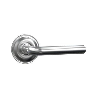 Bravura 938-0 Panhandle Dummy Lever on Traditional Round Rose in Satin Nickel