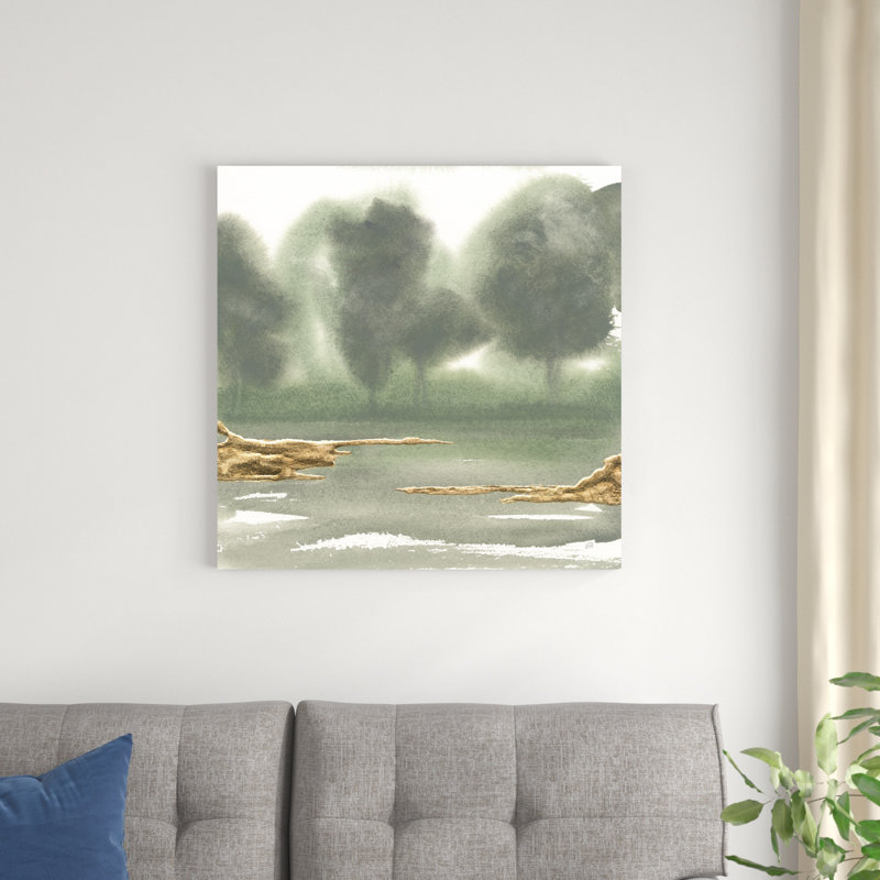 Terre dorée VI, H 30 po x l 30 po x P 1,25 po