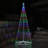 7.55 Ft Led Christmas Tree Lighted Display