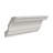 2-1/2 in x 2-1/2 in x 6 in Long Plain Recycled Polystyrene Crown Moulding Sample