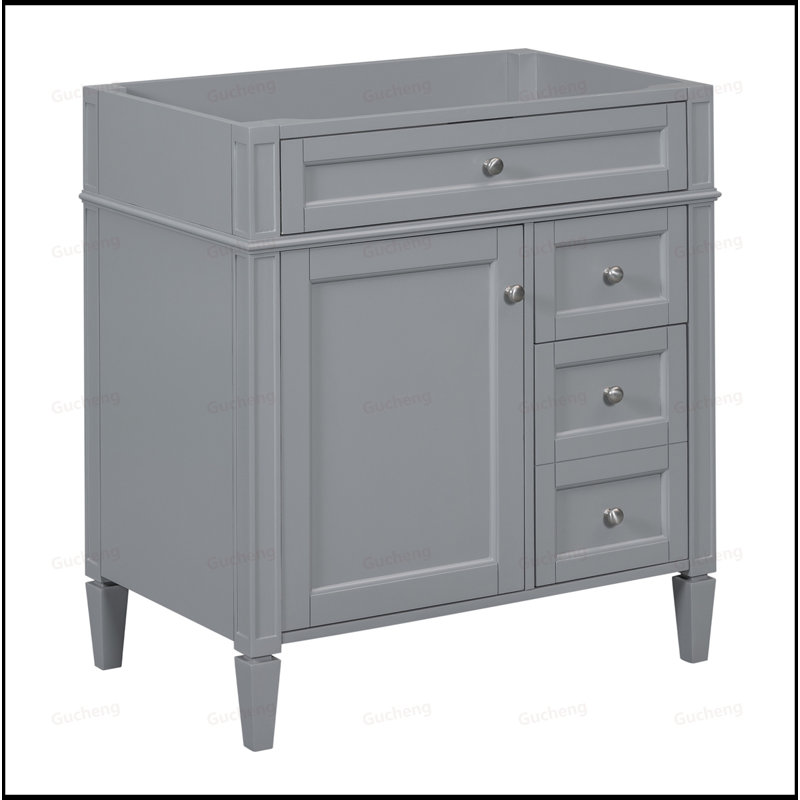 Meuble-lavabo de 30 po seulement, Gris