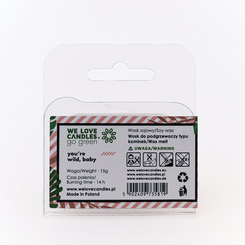 Scented Unscented Flameless Wax Melt Candle