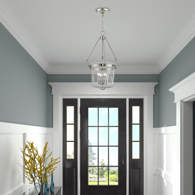 Luminaire suspendu pot 4 lumières Akio