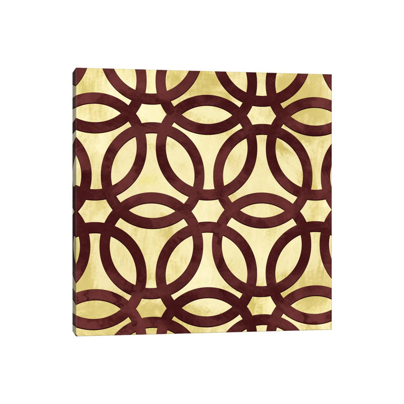 Rings by 5by5collective - Wrapped Canvas Print, 30.48 cm H x 30.48 cm W