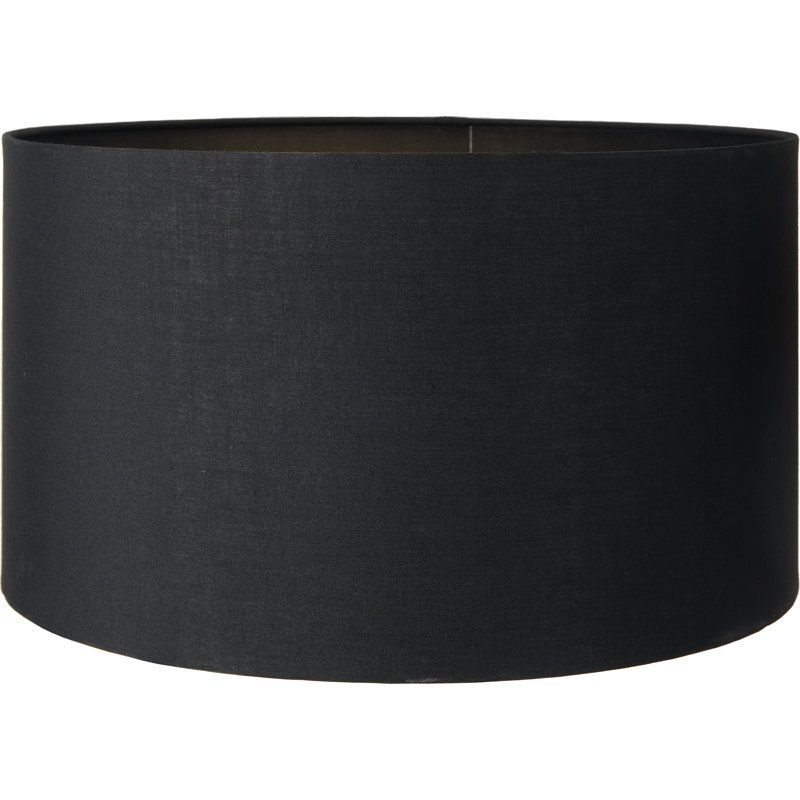 Table Lamp, Poly-Blend, 15.75" H x 11.81" W x 11.81" D, Black