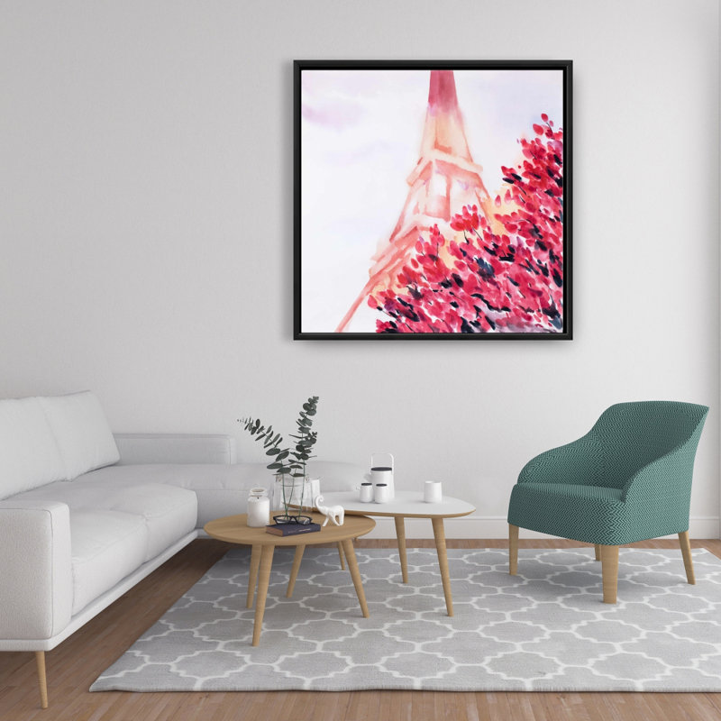 " Pink Eiffel Tower "