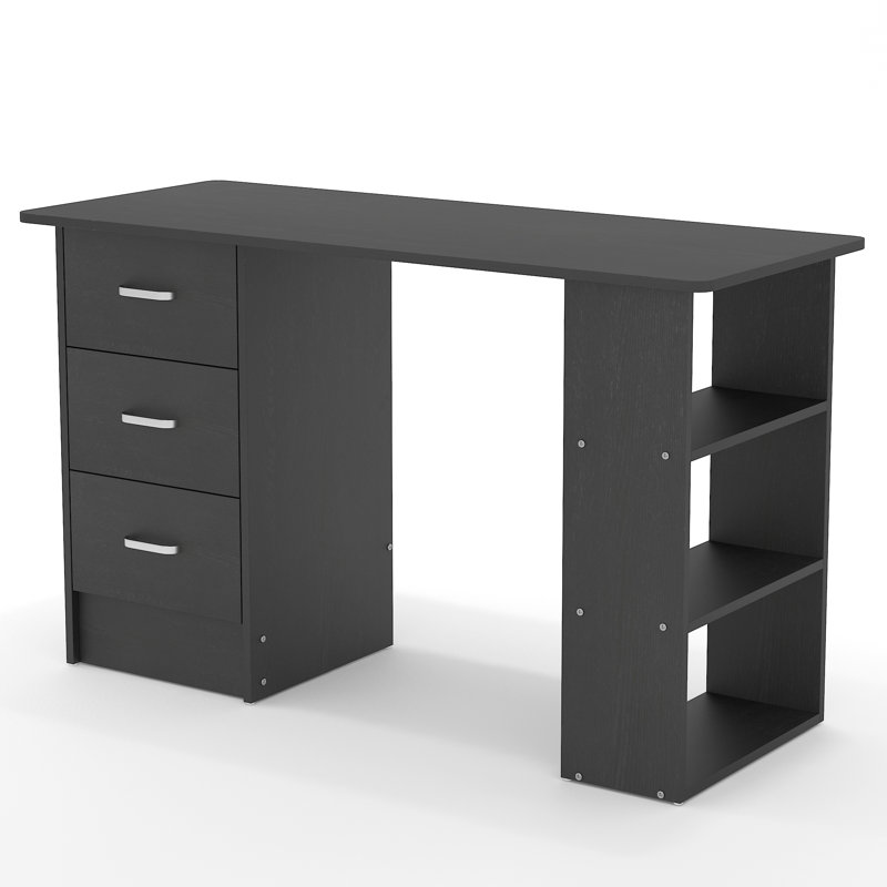 Bureau d'écriture rectangulaire L 47,24 po Lianna, Noir