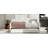 Upholstered Twin XL Size Daybed With LED Belt And Trundle-780193591