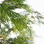 6 Feet Artificial Full Christmas Tree Includes LED Lights And Metal Stand, 612 Tips Full Tree,Xmas Decoration