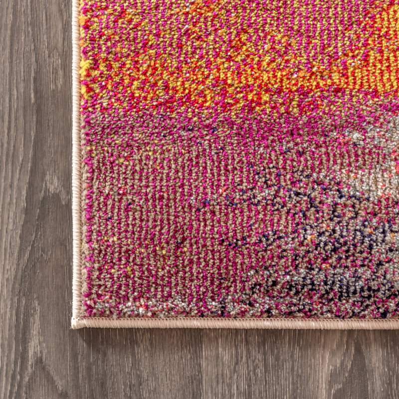 Luis Abstract Area Rug, Rectangle 160 x 231cm