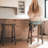 Maven Lane Vincent Wooden Kitchen Stool-655363862-655363860