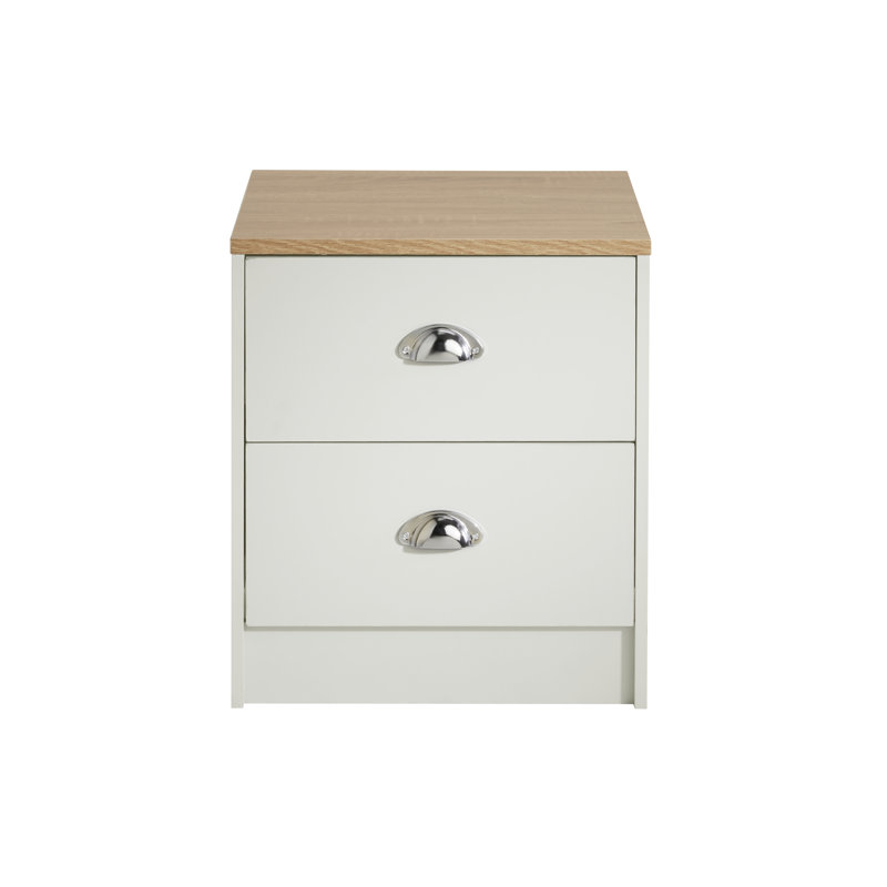 Oviedo 40cm W Manufactured Wood Bedside Table