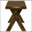 Banc de salle à manger Knotty Nutmeg au charme rustique et à la fabrication robuste, parfait pour un décor champêtre traditionnel.