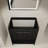 30" Bathroom Vanity, Freestanding 2-Door In Black Oak, Plywood Consideration Vanity 30", Oak 2-Door, Symptom-422620627-422620628