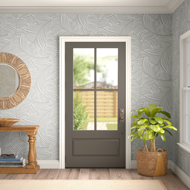 Rouleau de fleurs Bobb Peel & Stick, L 216 po x l 20,5 po, Sel de mer