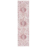 Adams Oriental Rose/Ivory Area Rug