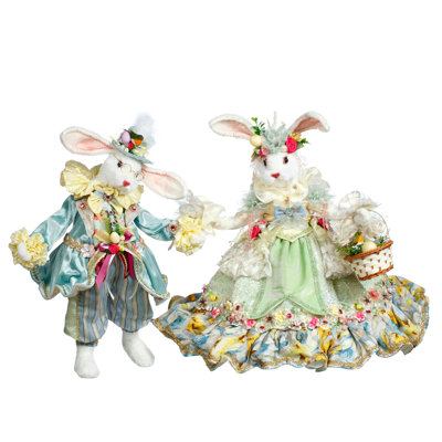 Mr & Mrs Peter Rabbit, Medium- 23-24 Inches Set Of 2