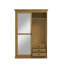 Falkville 2 Door Solid Wood Wardrobe-1276624588