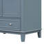 Meuble-lavabo 30 po sans lavabo, armoire de salle de bain multifonctionnelle avec portes et tiroir, structure solide et panneau de fibres à densité moyenne-117001597