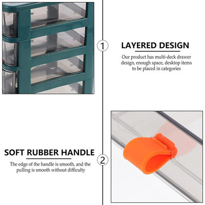 Friley Plastic Makeup Organizer