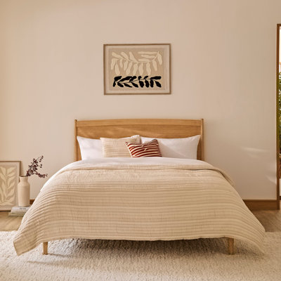 Solid Wood Bed
