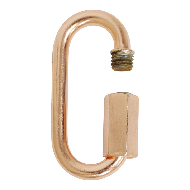 Verrouillage à vis fileté (2 pièces), Rose, H 1,93 po x l 0,91 po x P 0,2 po