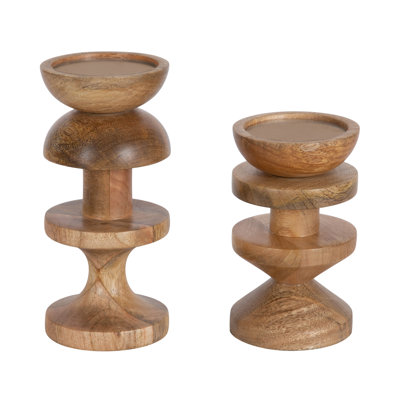 Ensemble de chandelles de table 2 pièces