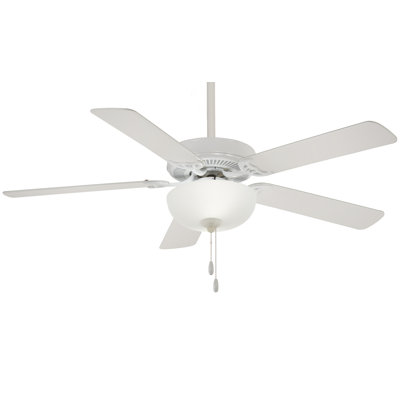 5 - Blade LED Standard Ceiling Fan and Light Kit Included