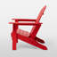 Chaise Adirondack pliante Ramonita en PEHD-1711936495